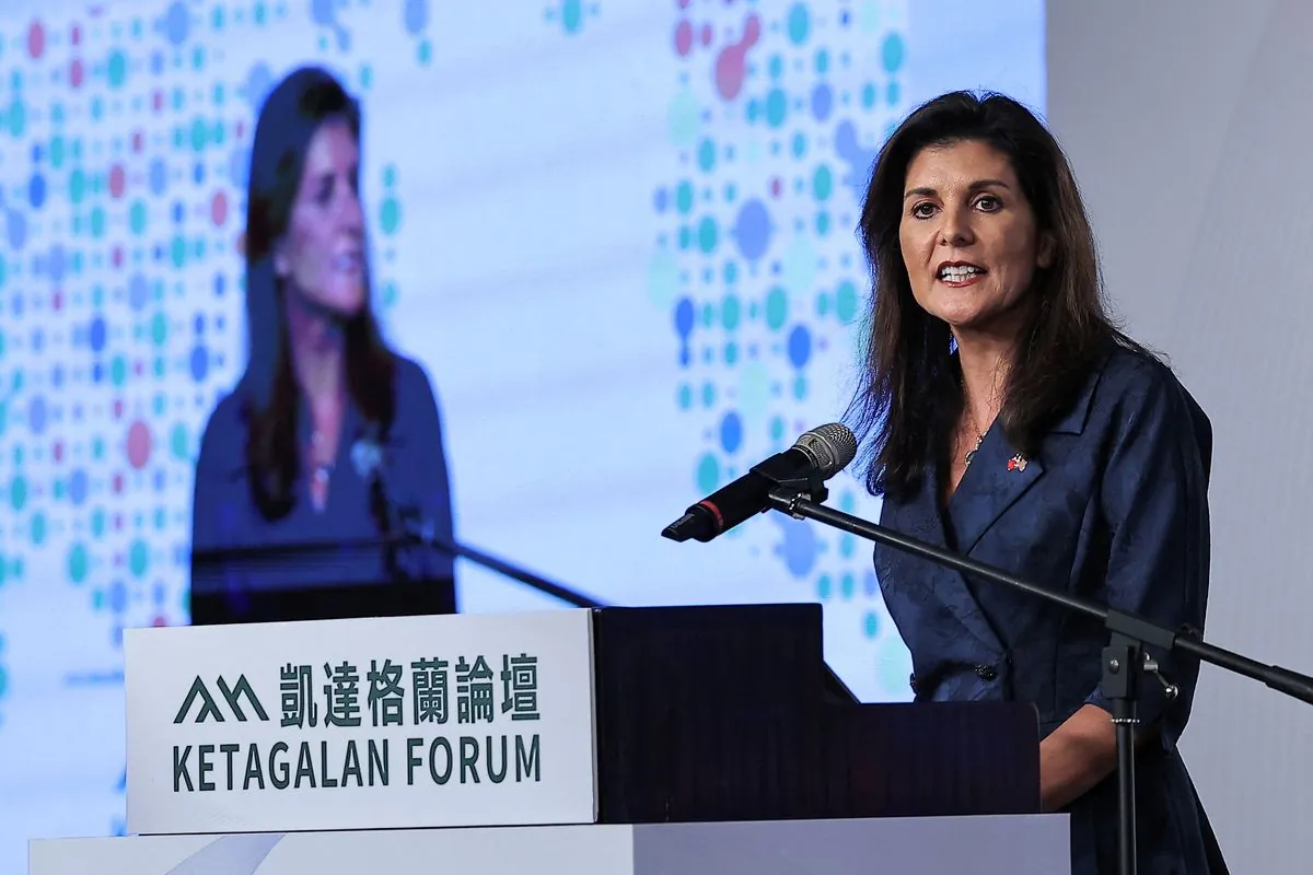 Nikki Haley Advocates for U.S. Global Engagement During Taiwan Visit