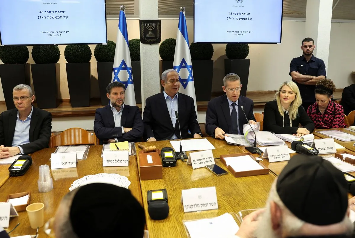 Israel Boosts 2024 Budget by $923 Million for Evacuee Support