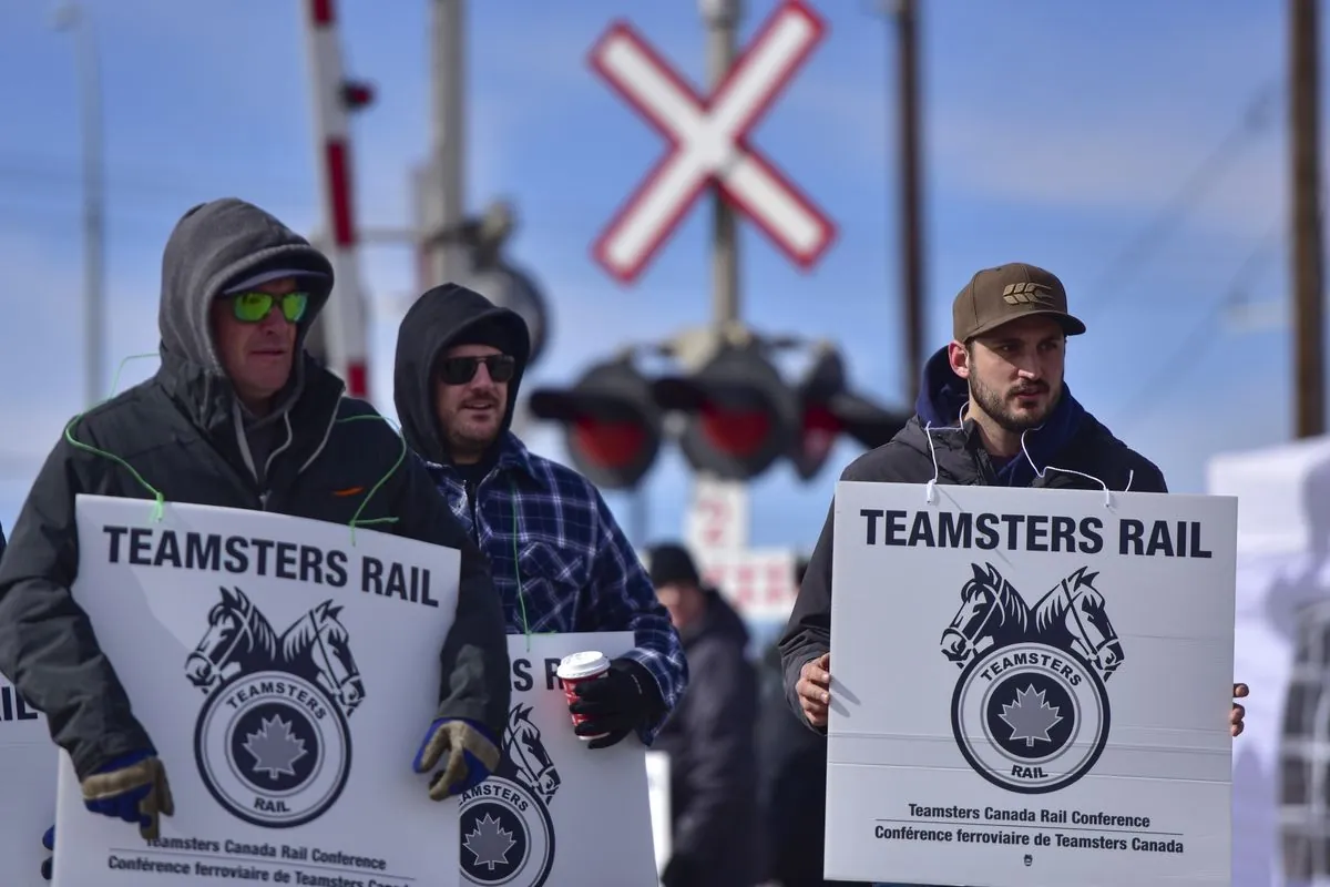 Canadian Rail Workers Ordered Back to Work, Union Plans Legal Challenge