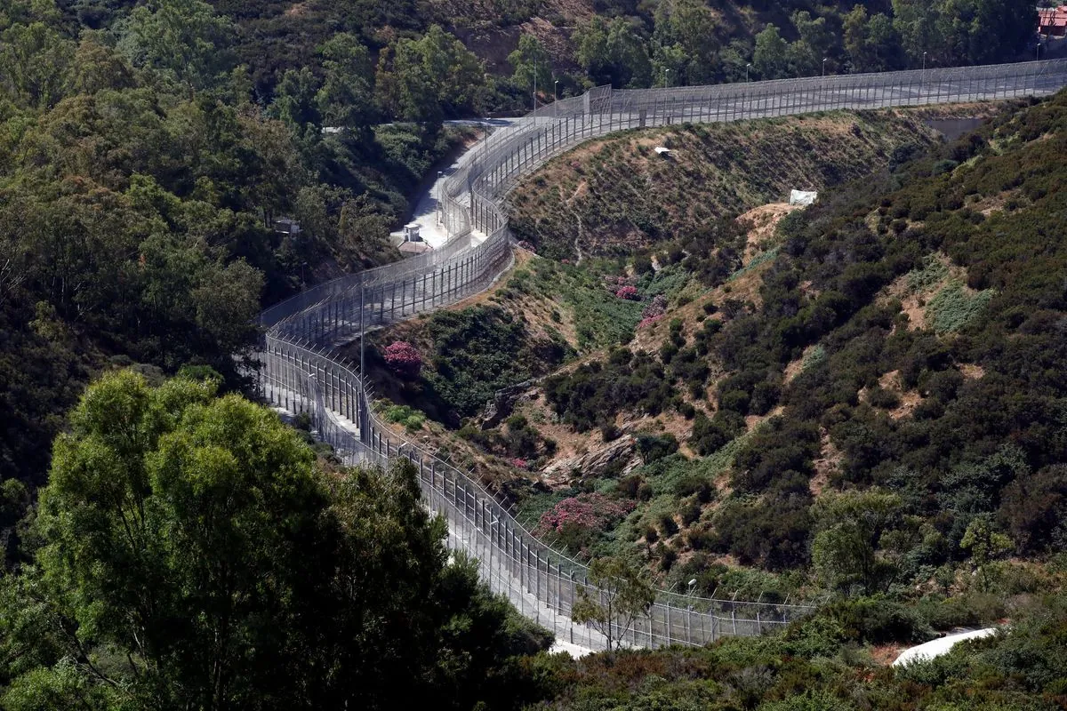 Migrants Swim to Spanish Enclave Ceuta Amid Dense Fog