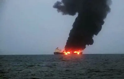 Greek Tanker Ablaze in Red Sea After Houthi Attack, No Major Oil Leak Yet