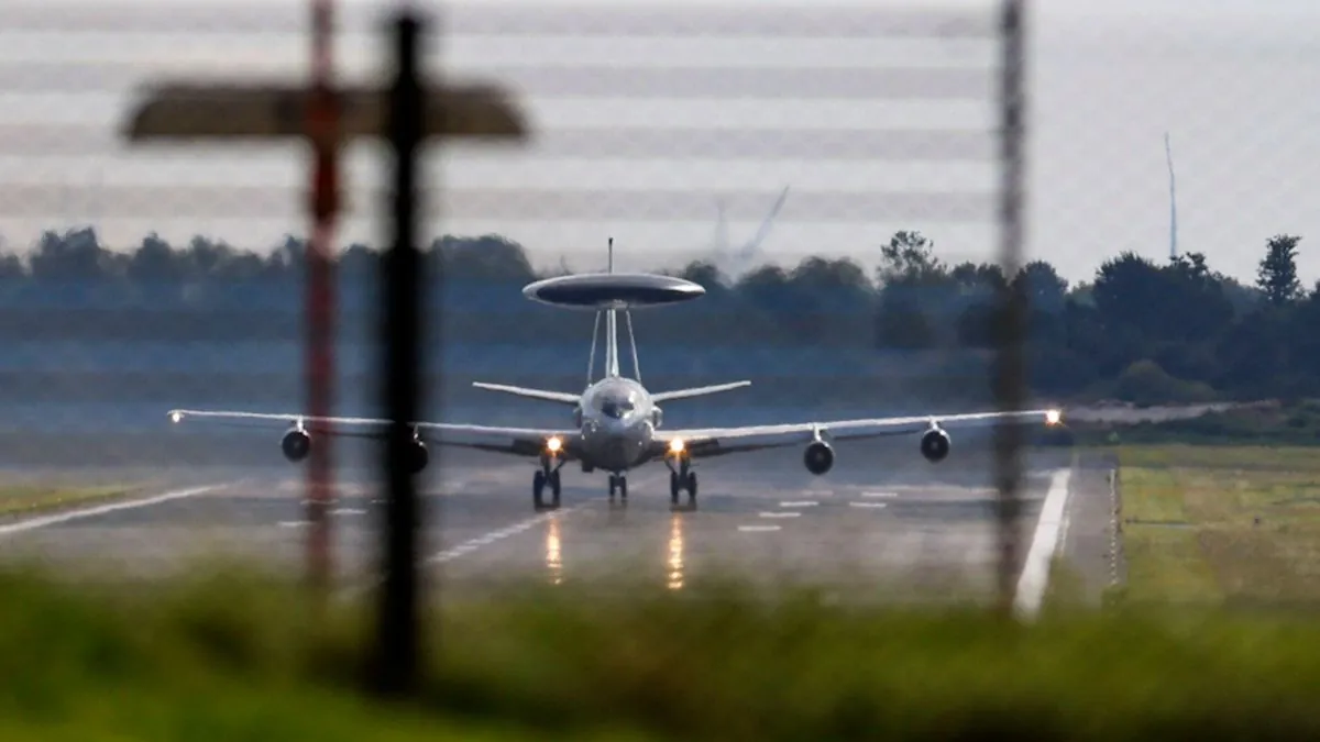 NATO Base in Germany Raises Alert Level Over Potential Drone Threat