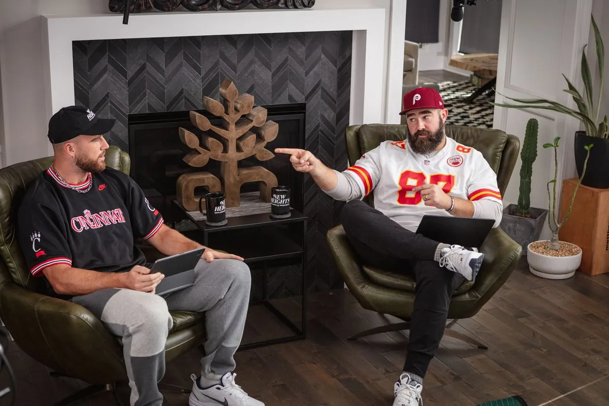 Kelce Brothers Score $100M Podcast Deal with Amazon's Wondery