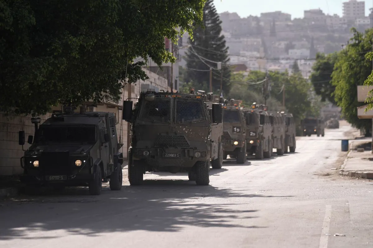 IDF and Shin Bet Launch Major Operation in West Bank Cities