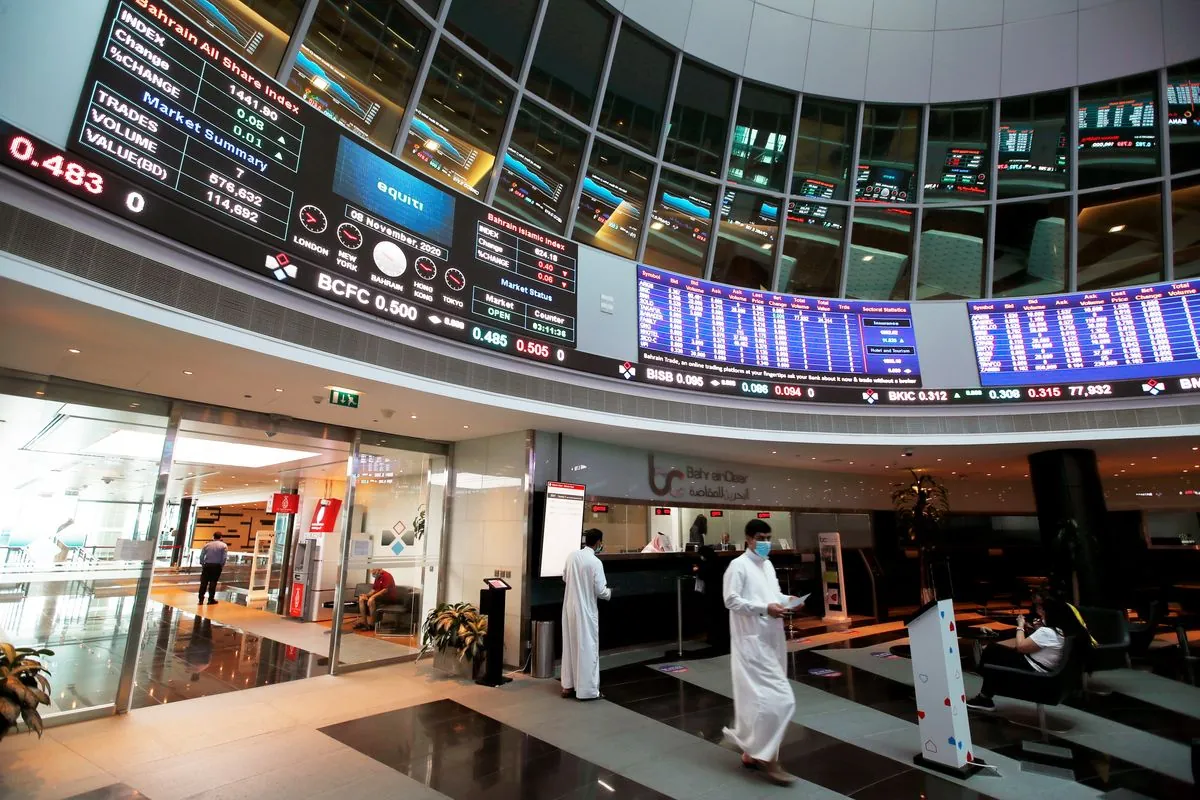 gulf-markets-dip-amid-regional-tensions-and-us-economic-anticipation