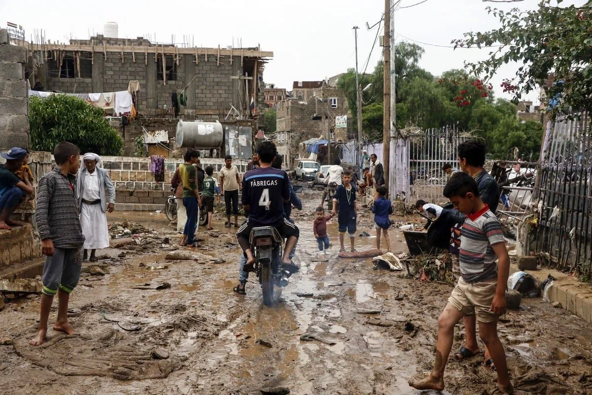 Yemen Floods: 24 Missing as Climate Crisis Worsens Conflict-Torn Nation's Plight