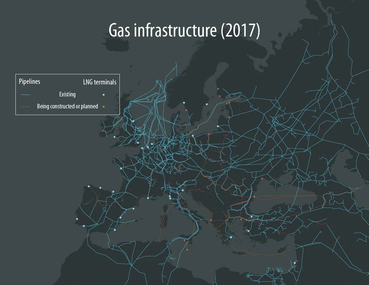 European Gas Prices May Surge as Ukraine-Russia Transit Deal Nears End