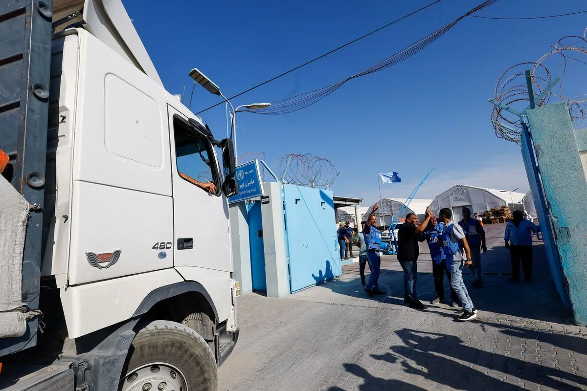 UN Food Agency Halts Gaza Operations After Vehicle Shot Near Checkpoint