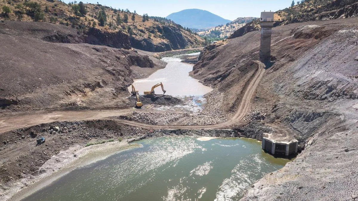 Historic Klamath River Dam Removal Nears Completion, Promising Salmon Revival