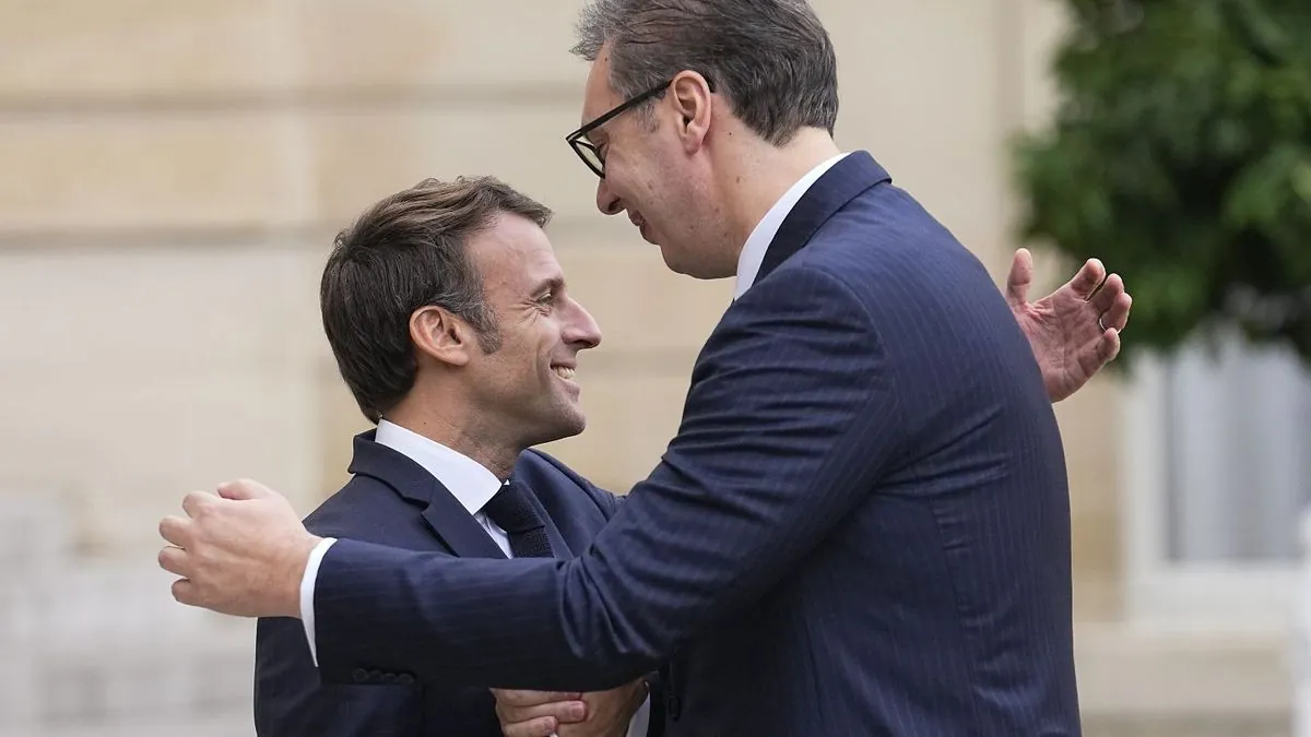 Macron's Serbia Visit: Rafale Jets Deal and EU Integration Push