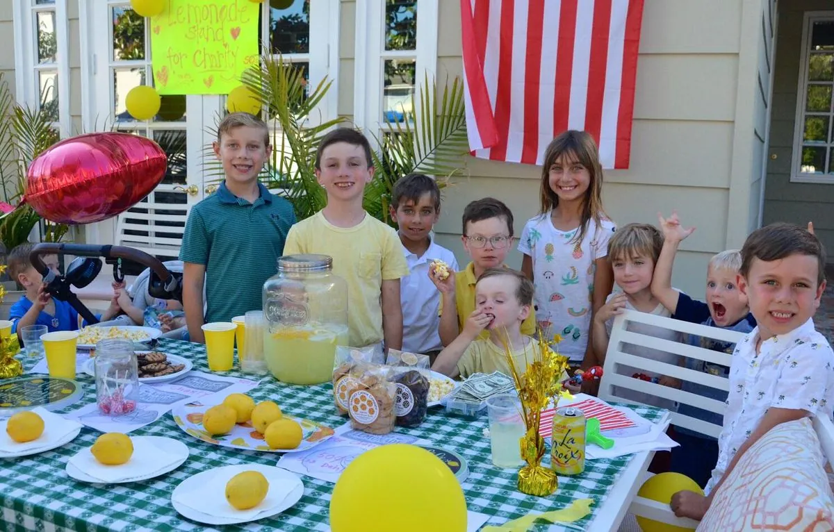 Community Rallies After Lemonade Stand Theft, Raising Thousands for Kids