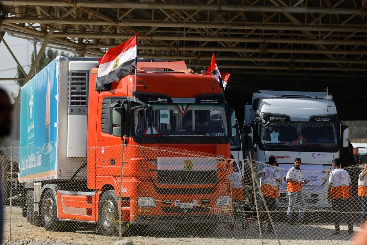 Aid Convoy Strike in Gaza: Conflicting Accounts Emerge