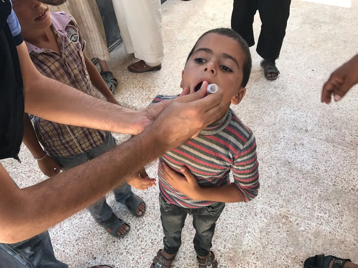 Gaza Faces Polio Resurgence: WHO Launches Urgent Vaccination Drive