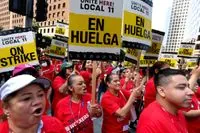 Hotel Workers Strike Across U.S. Cities as Labor Day Travel Surges