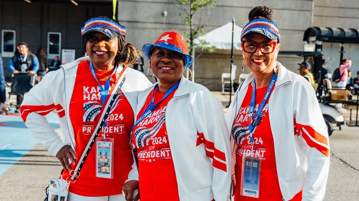 Innovative Lighting Captures Essence of Democratic Convention Delegate