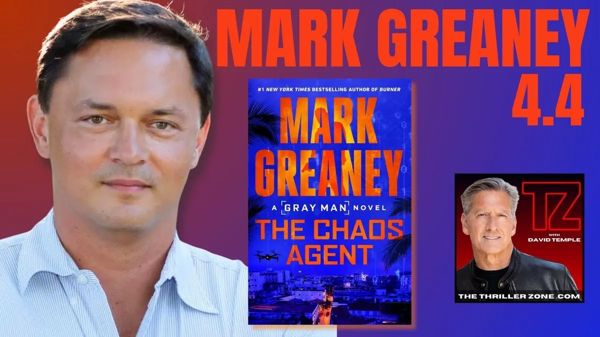 From Gunfire to Family Life: Mark Greaney's Thrilling Journey as a Novelist