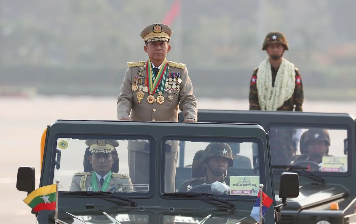 Myanmar's Military Regime Announces October Census Amid Civil Unrest