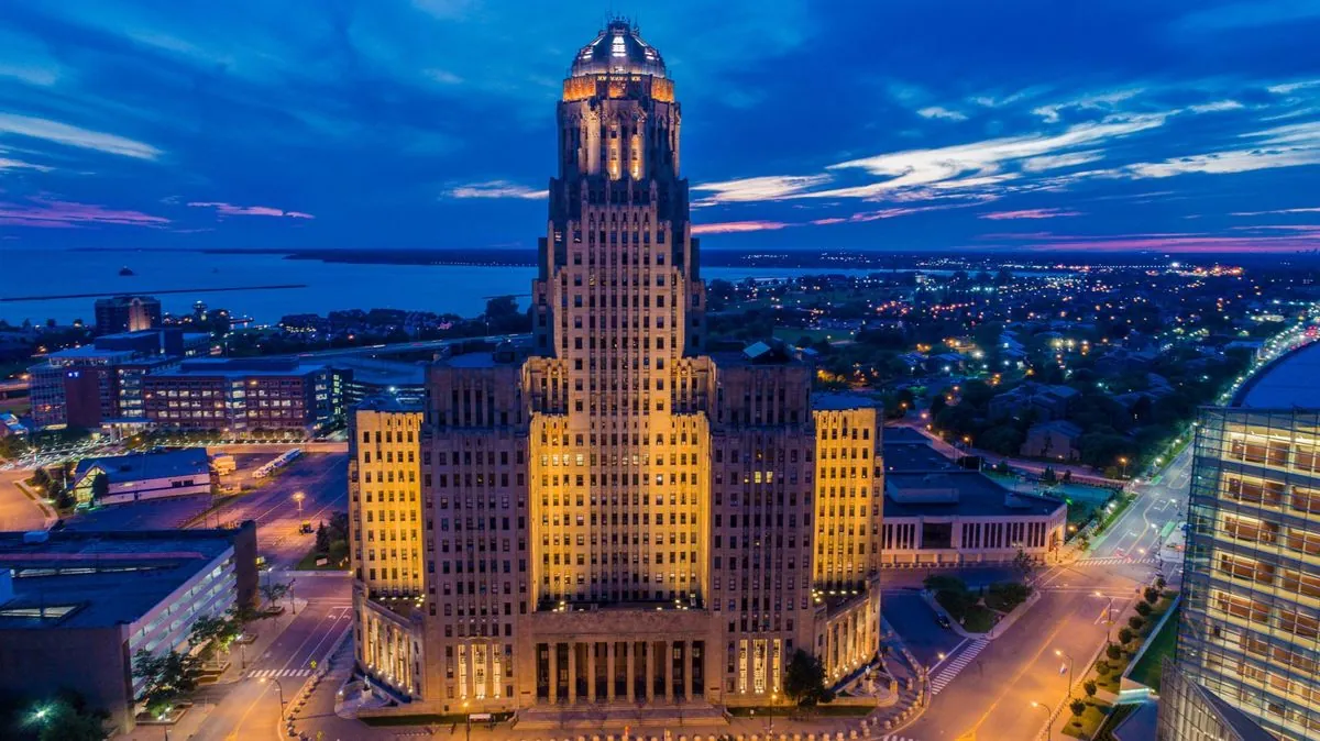 Vandal Damages Historic Buffalo City Hall in Sunday Evening Attack