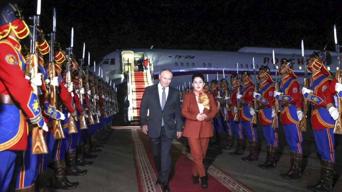 Mongolia Criticized for Not Arresting Putin During Visit