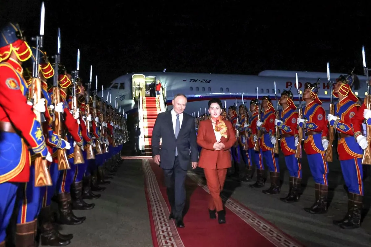 Putin's Mongolia Visit Sparks Controversy Amid ICC Warrant Concerns