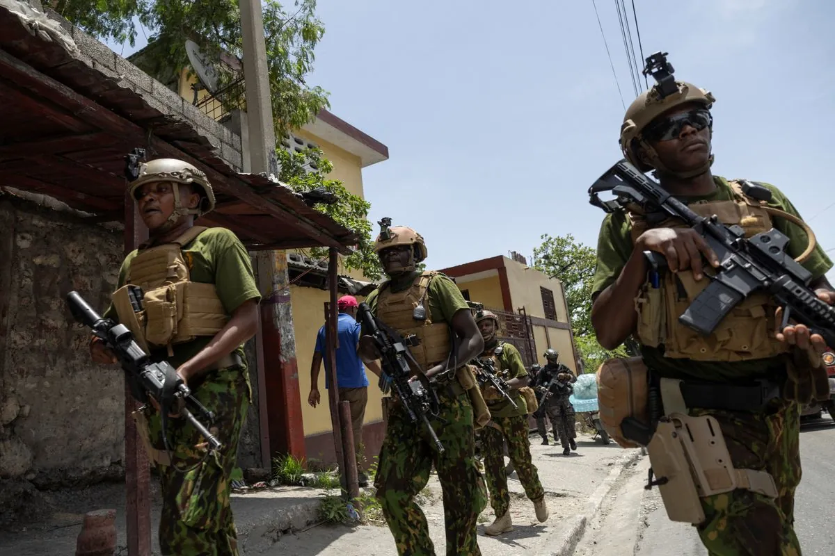 Kenyan Police in Haiti Face Equipment and Pay Challenges