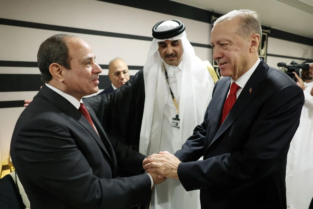 Turkey and Egypt Unite on Gaza, Mending Ties in Landmark Meeting