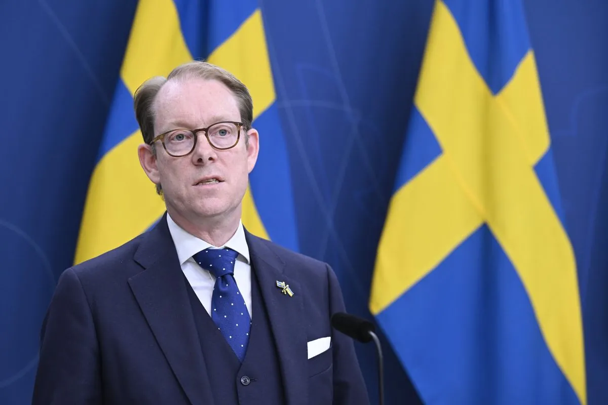 Swedish Foreign Minister Billström Resigns After Guiding NATO Entry