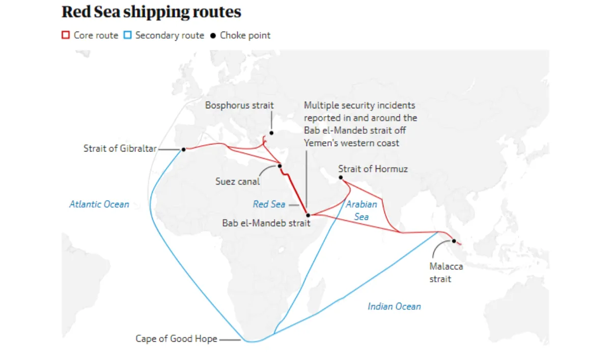 red-sea-attacks-intensify-global-shipping-disruptions-maersk-reports