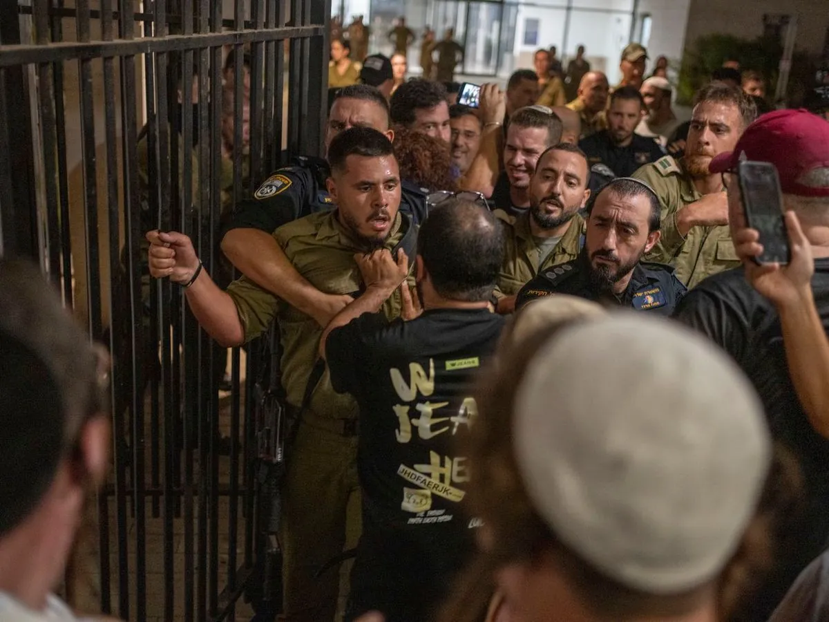 Far-Right Unrest in Israel: Military Facilities Stormed, Government Support Questioned