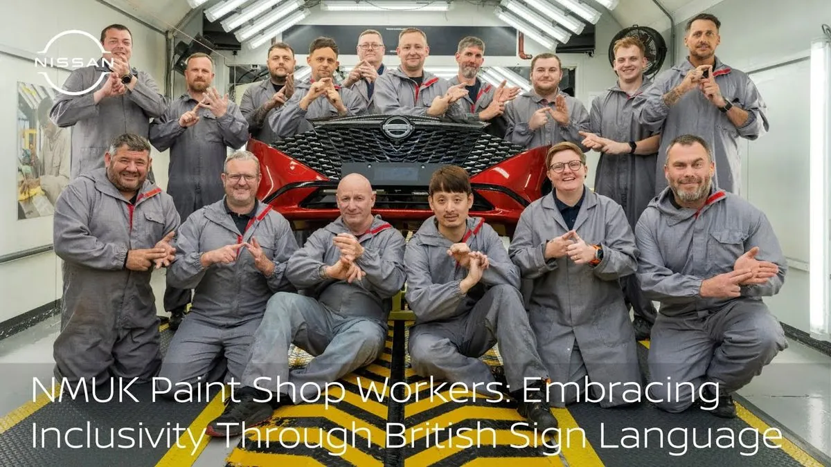 nissan-workers-learn-sign-language-breaking-barriers-for-deaf-colleagues