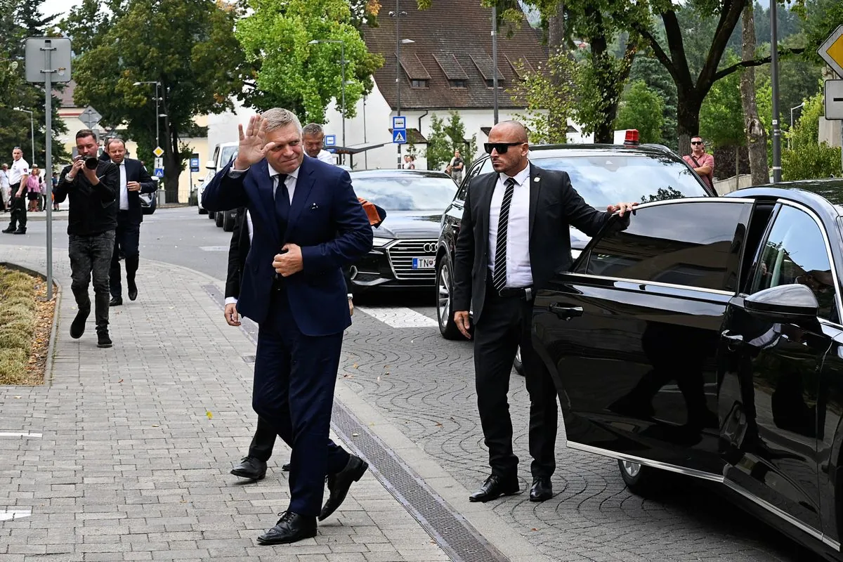 Slovak PM Fico Revisits Assassination Site, Blames Opposition for Tensions