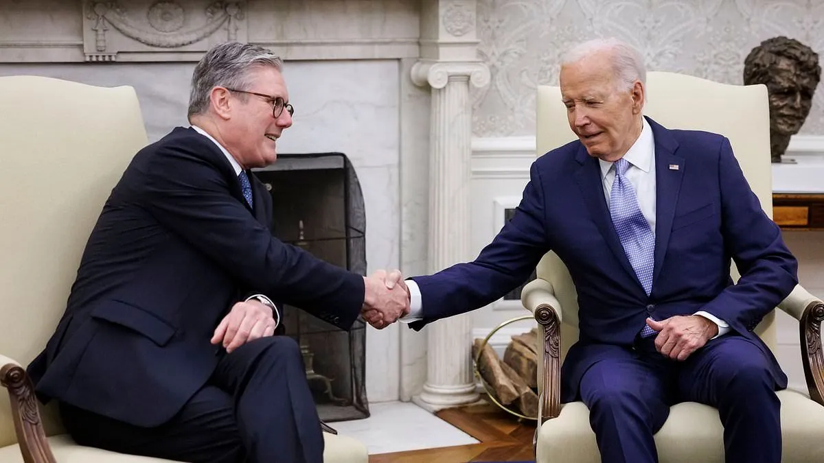 Biden to Host UK's Starmer for Talks on Global Issues