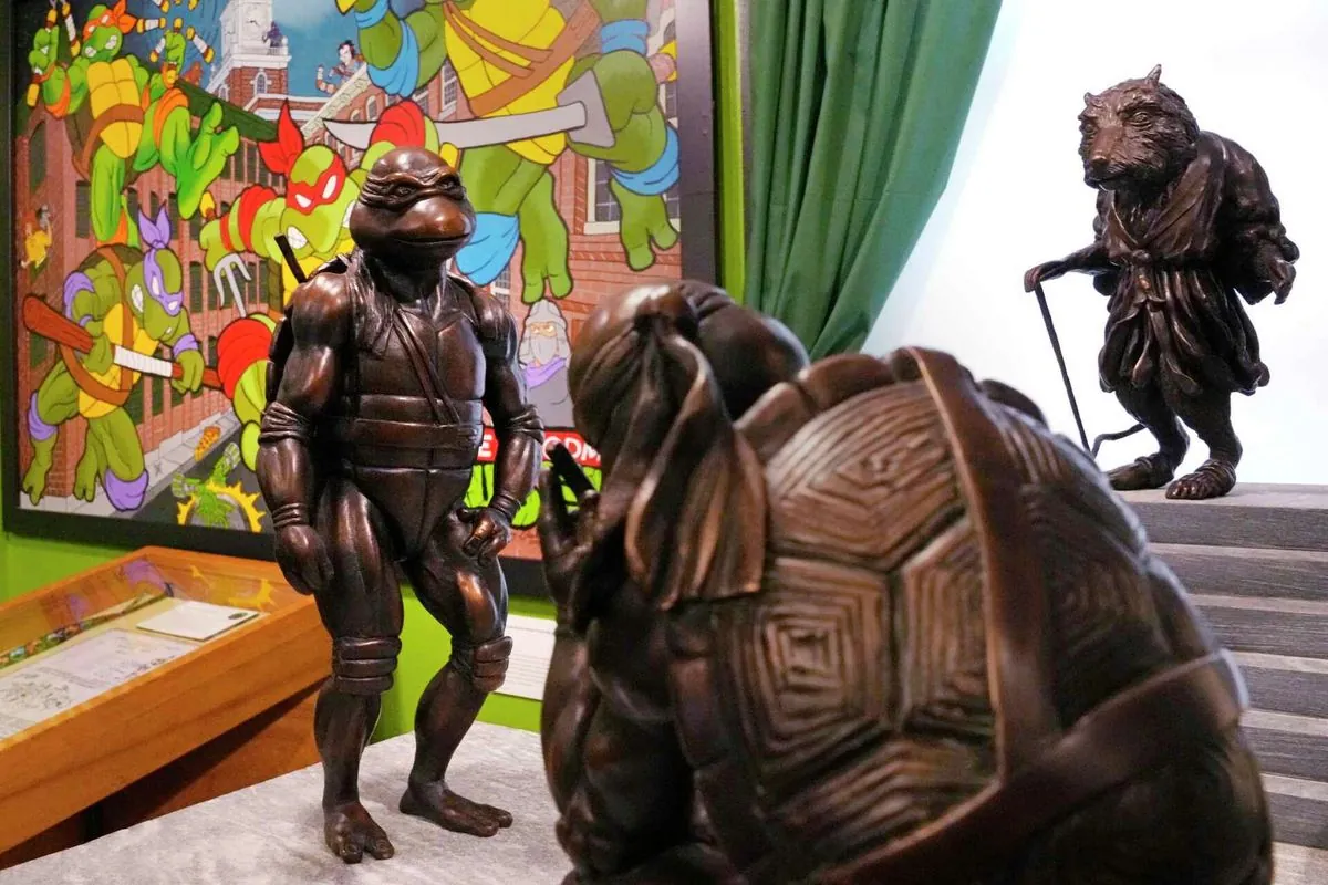 dover-unveils-exhibit-honoring-teenage-mutant-ninja-turtles-origins