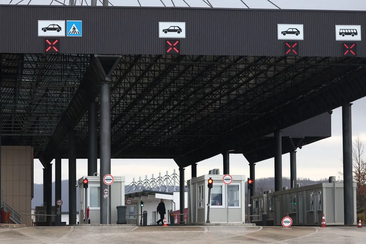 Kosovo Shuts Serbia Border Crossings Amid Escalating Tensions