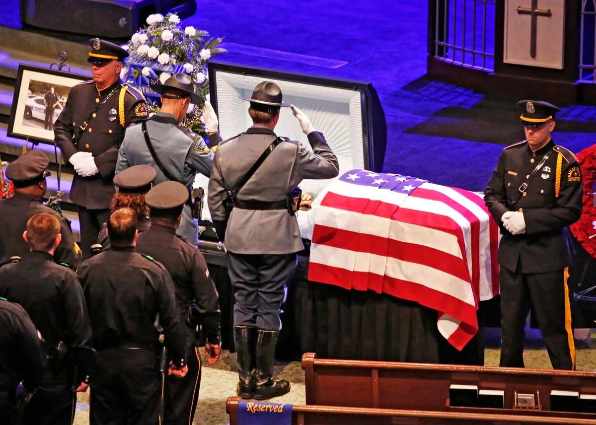 Dallas Mourns Slain Officer Darron Burks in Emotional Funeral Service