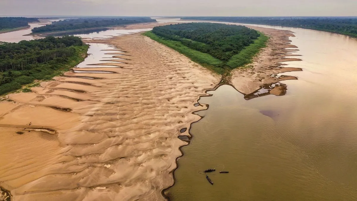 Amazon Drought Strains Ribeirinhos' Water Access and Transportation