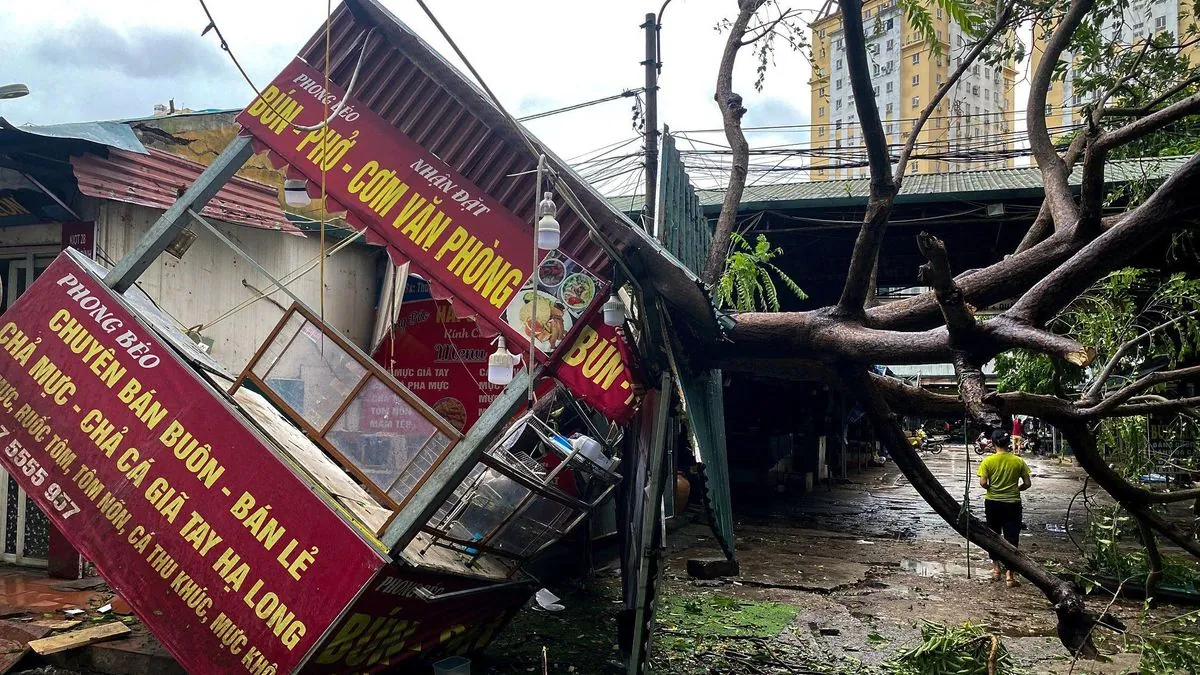 Deadly Typhoon Yagi Wreaks Havoc in Northern Vietnam