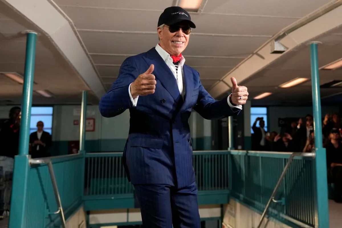 Tommy Hilfiger's Nautical Collection Sets Sail at NY Fashion Week