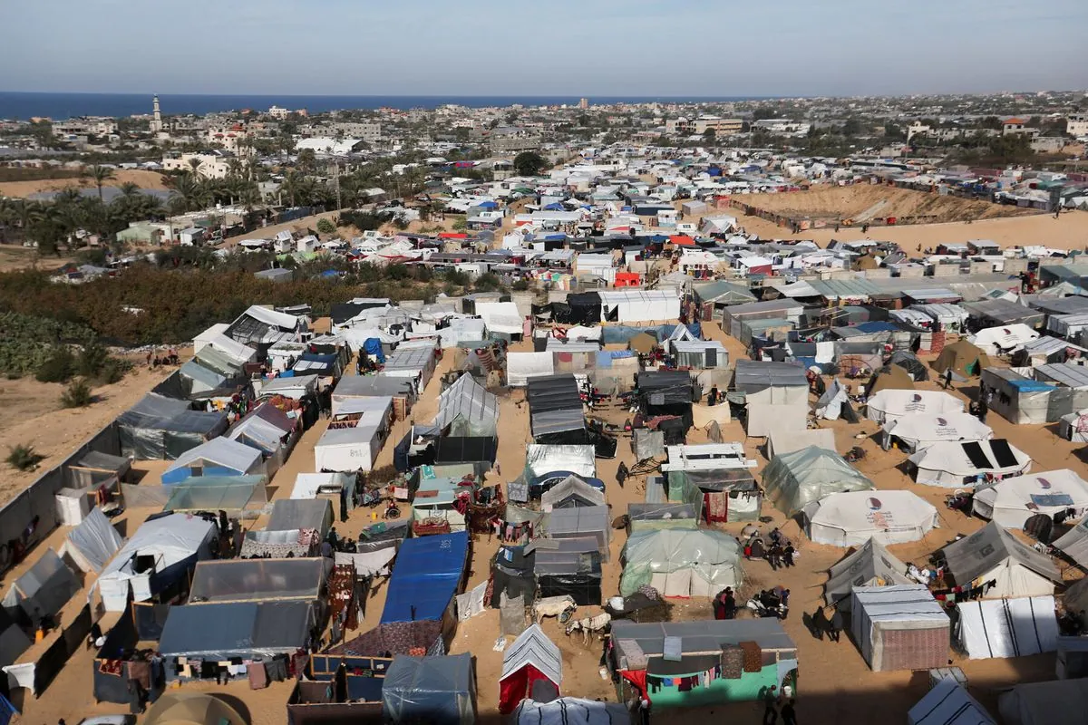 Israeli Strike on Gaza Tent Camp Claims 40 Lives, Sparks Controversy