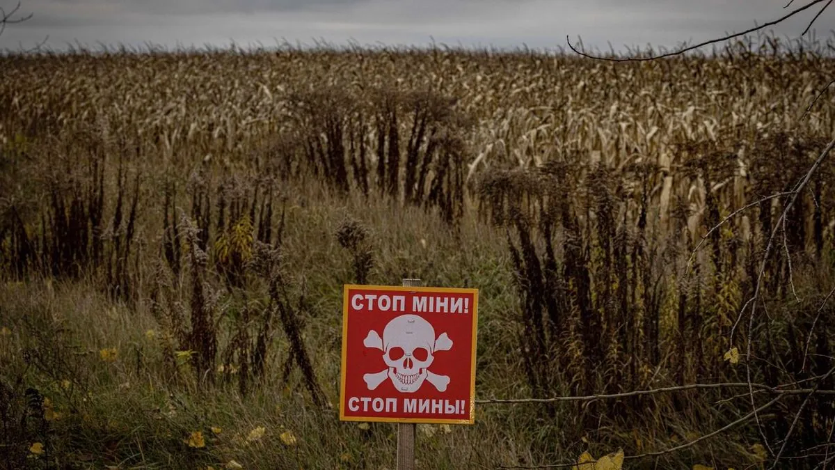 Ukraine's Economy Crippled by $11.2 Billion Annual Loss Due to Landmines