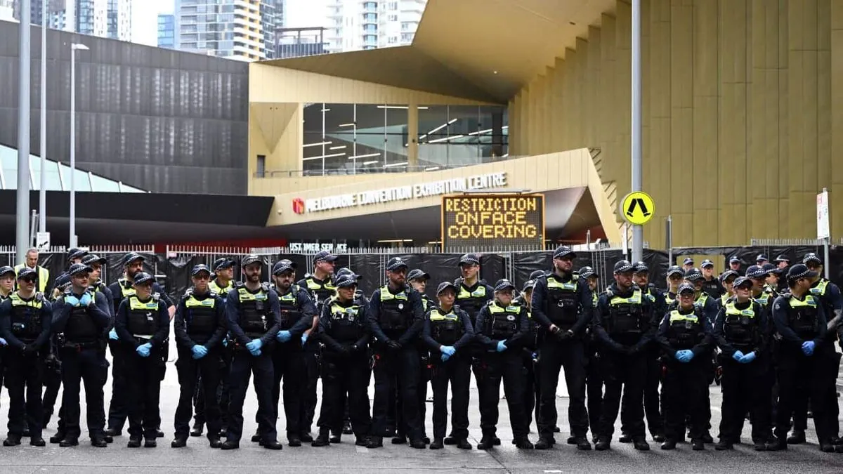 melbourne-defence-expo-sparks-heated-anti-war-protest