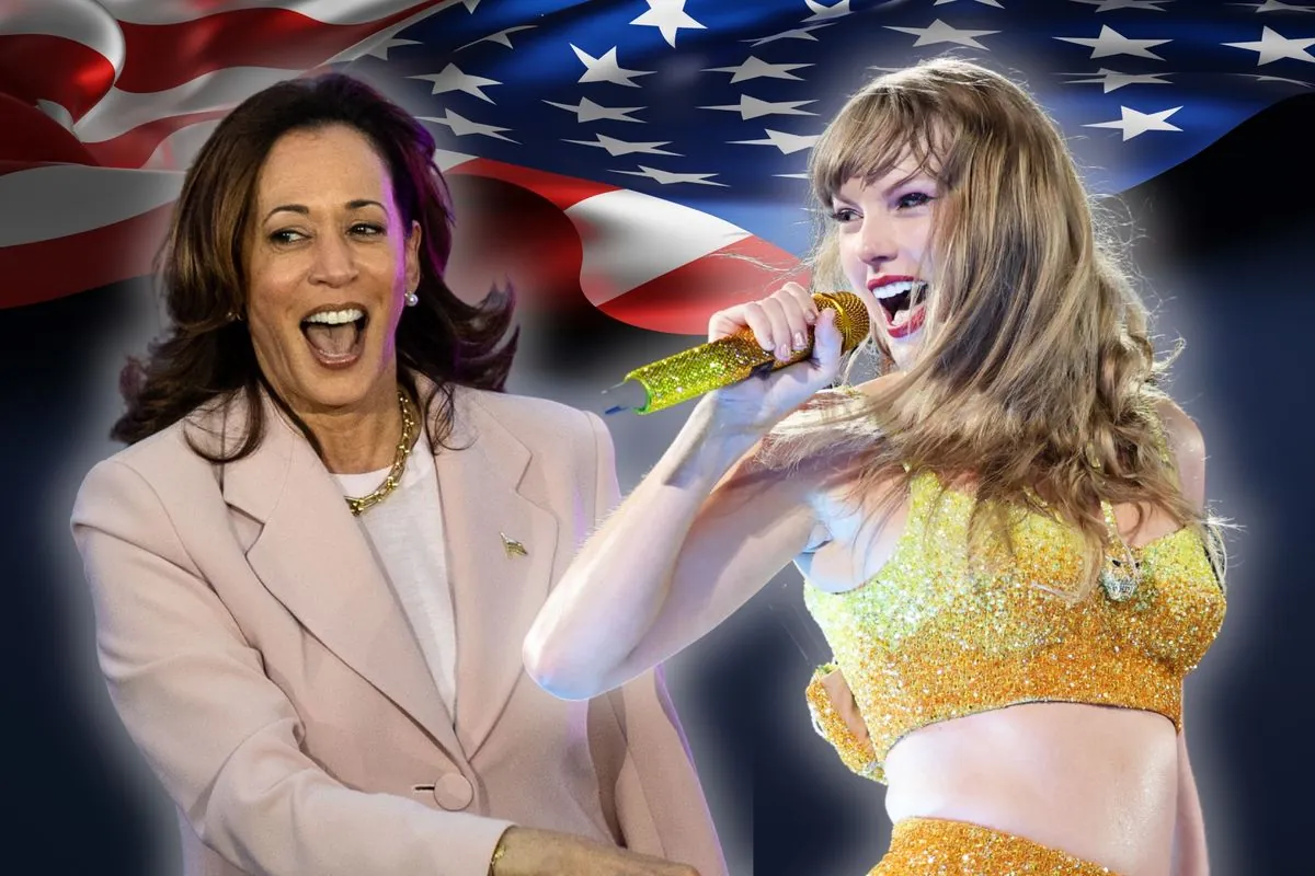 Taylor Swift Backs Kamala Harris in Tight 2024 U.S. Presidential Race