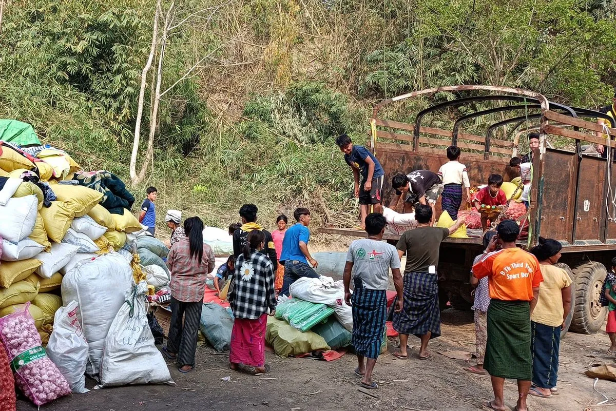 ICRC Seeks Cross-Border Aid Routes Amid Myanmar's Humanitarian Crisis