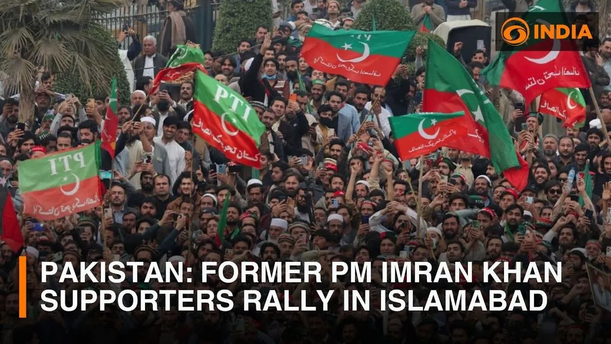 Pakistan: Khan's Party Leaders Face Terrorism Charges After Rally