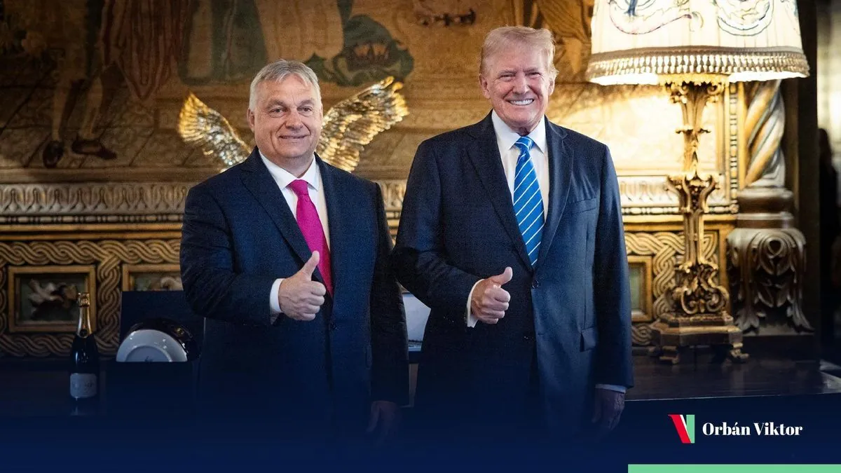 Trump's Praise for Hungary's Orbán Sparks Debate on Democratic Values