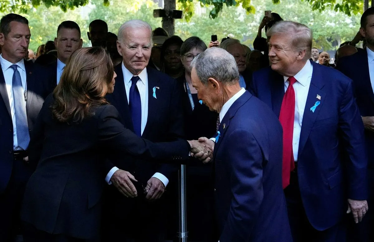 Harris and Trump Unite at 9/11 Memorial Amid Political Tensions