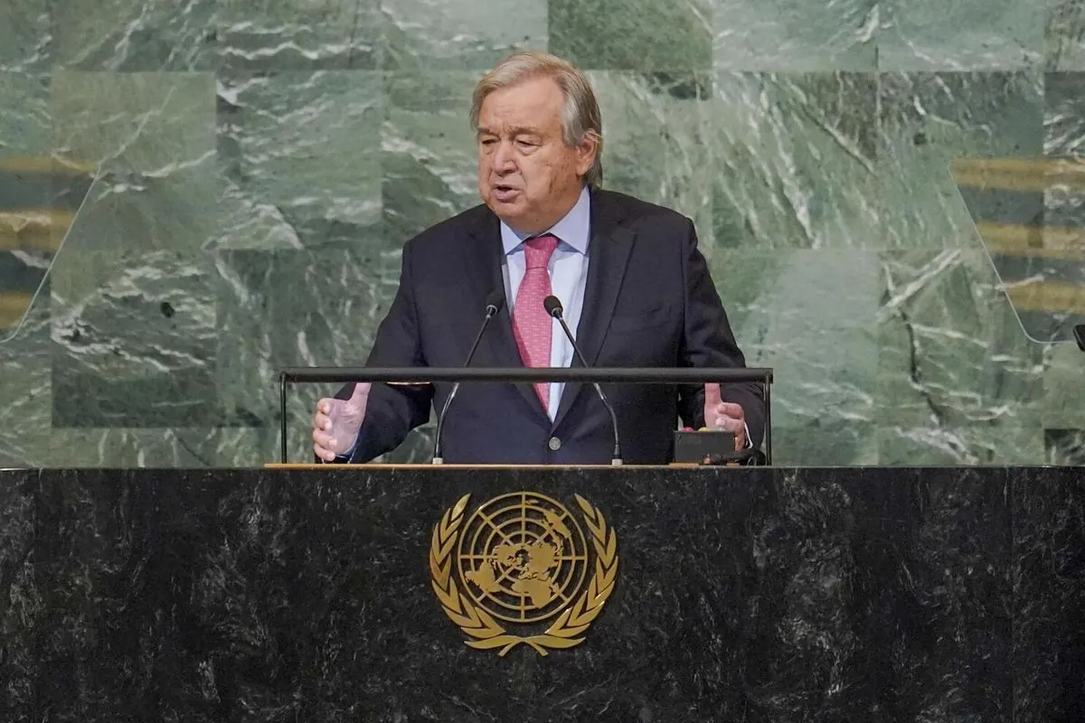 UN Chief Decries Gaza Aid Worker Deaths, Discusses Global Challenges