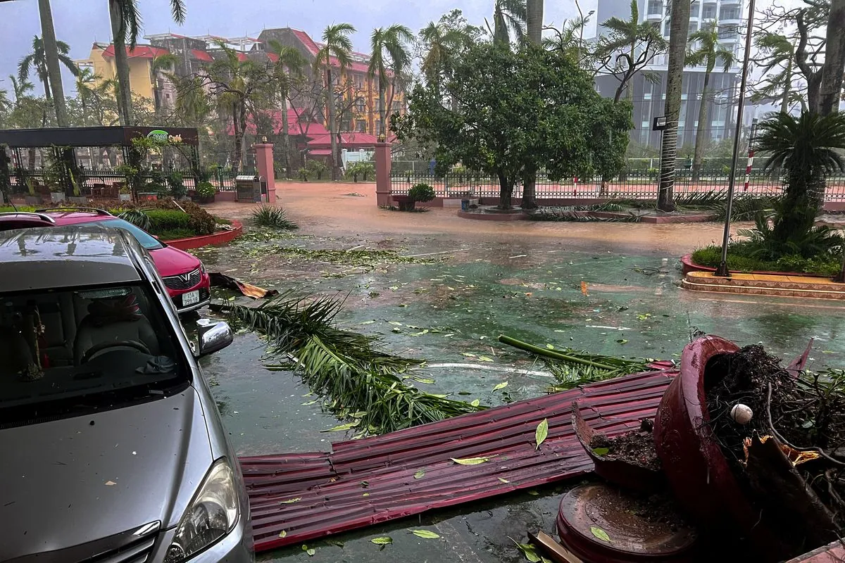 Deadly Typhoon Yagi Leaves Trail of Destruction Across Vietnam