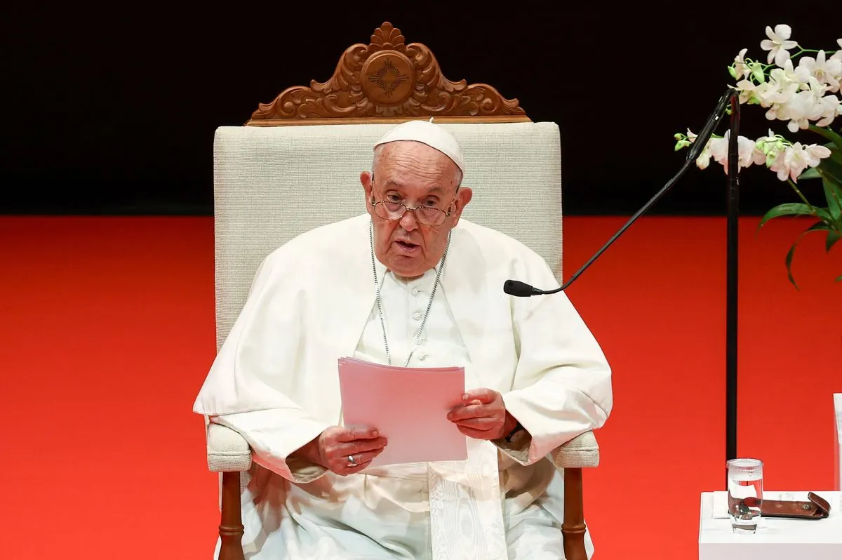 Pope Francis Addresses Singapore's Challenges: Aging, Migration, and Climate