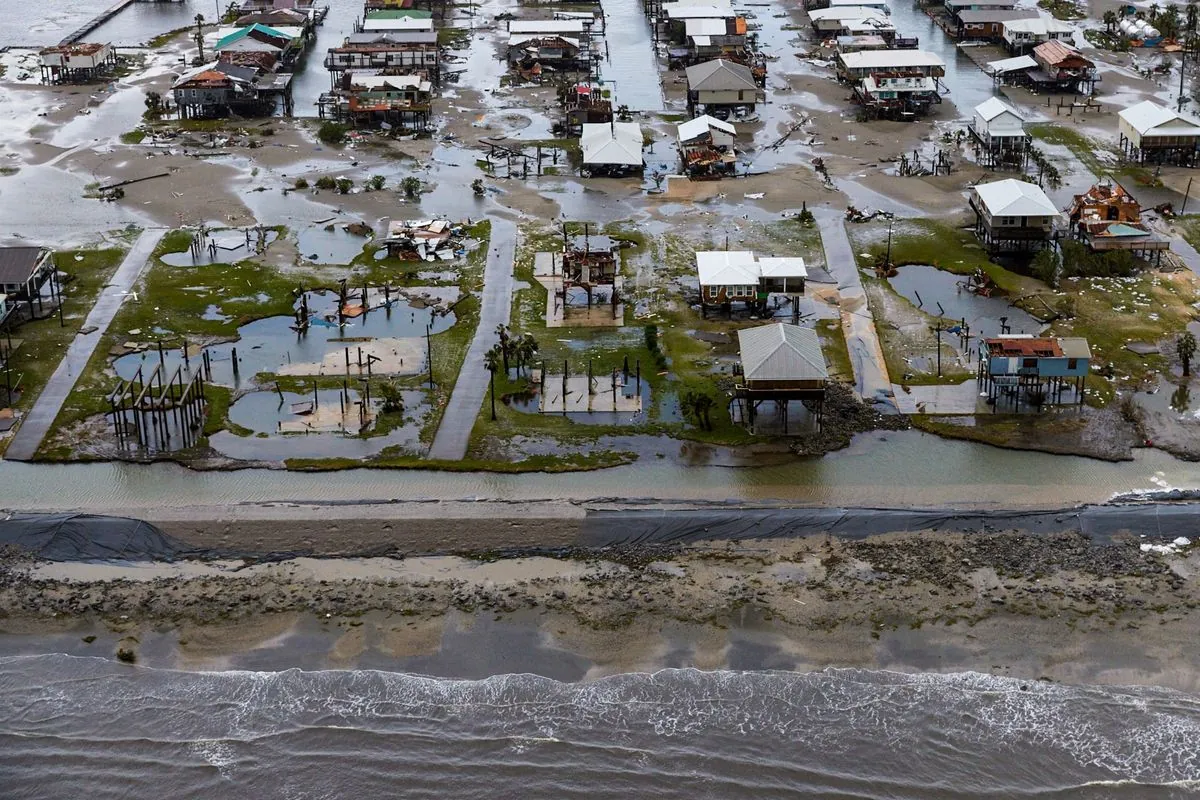 Francine Weakens After Battering Louisiana Coast, Flood Threats Persist